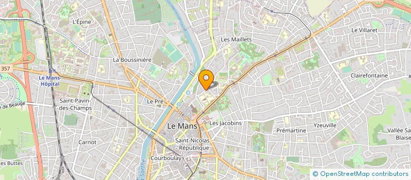 localisation de l'entreprise SYDICAT DE COPROPRIETAIES  LE MANS