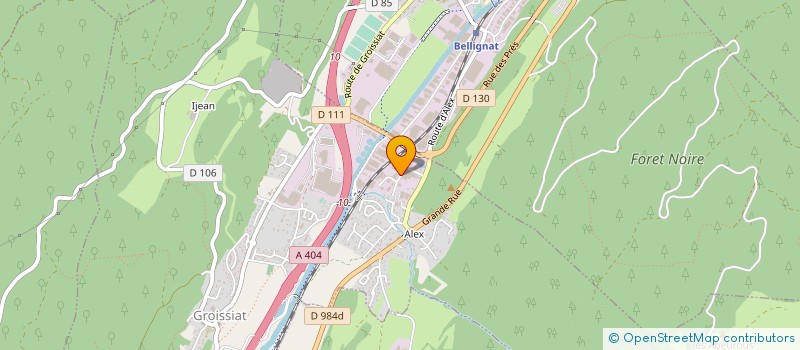 localisation de l'entreprise SYDNEL à GROISSIAT