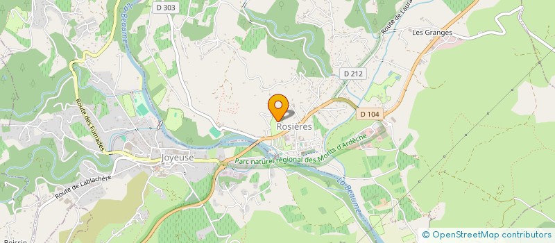 localisation de l'entreprise SYDNEY  ROSIERES