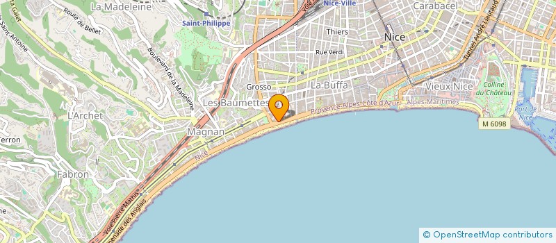 localisation de l'entreprise SYDNEY à NICE