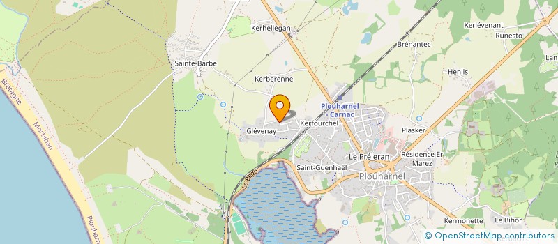 localisation de l'entreprise SYDNEY  PLOUHARNEL