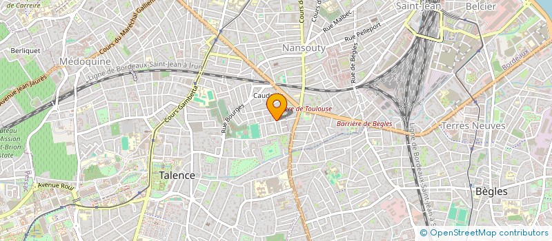 localisation de l'entreprise SYDNEY  TALENCE