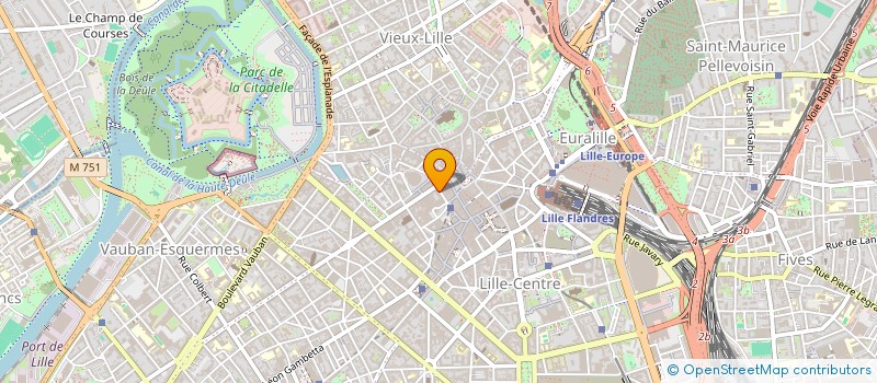 localisation de l'entreprise SYDO à LILLE
