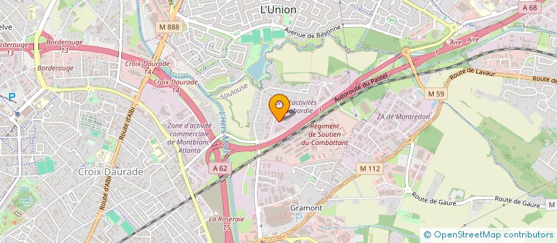 localisation de l'entreprise SYDOLE  TOULOUSE