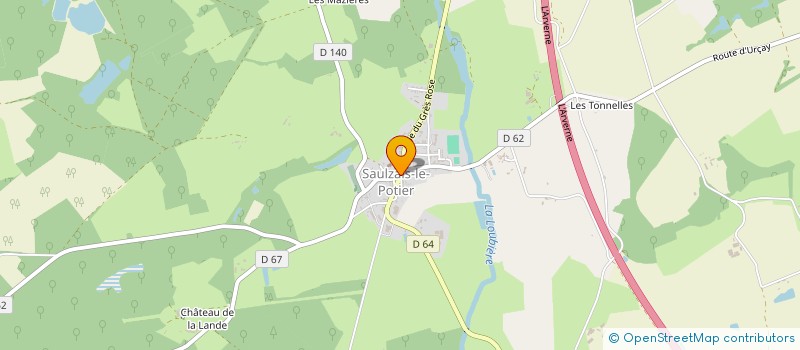 localisation de l'entreprise SYECO  SAULZAIS-LE-POTIER