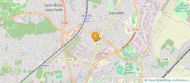 localisation de l'entreprise SYED PATRIMOINE à SARCELLES