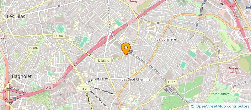 localisation de l'entreprise SYEDRA  ROMAINVILLE