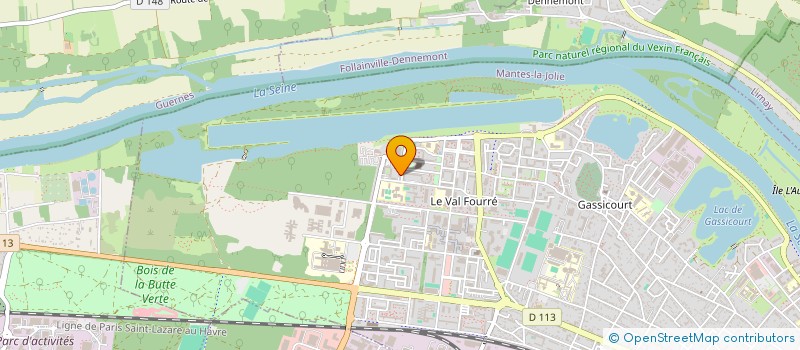 localisation de l'entreprise SYEL  MANTES-LA-JOLIE