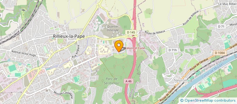 localisation de l'entreprise SYELLA à RILLIEUX-LA-PAPE