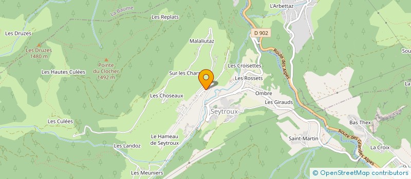 localisation de l'entreprise SYELO  SEYTROUX