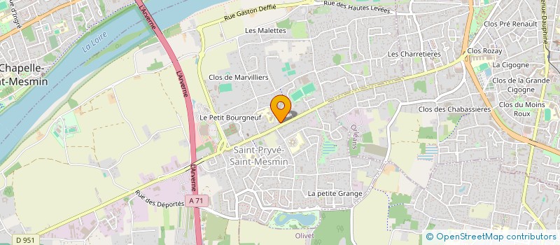 localisation de l'entreprise SYEM  SAINT-PRYVE-SAINT-MESMIN