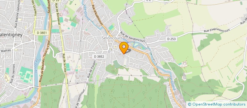 localisation de l'entreprise SYF  SELONCOURT