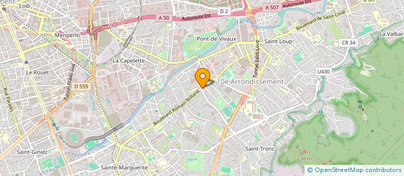 localisation de l'entreprise SYF PLOMBERIE à MARSEILLE