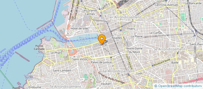 localisation de l'entreprise SYFA à MARSEILLE