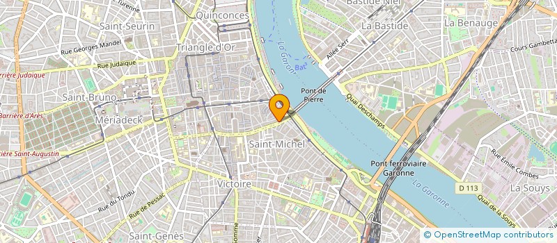 localisation de l'entreprise SYFRA à BORDEAUX