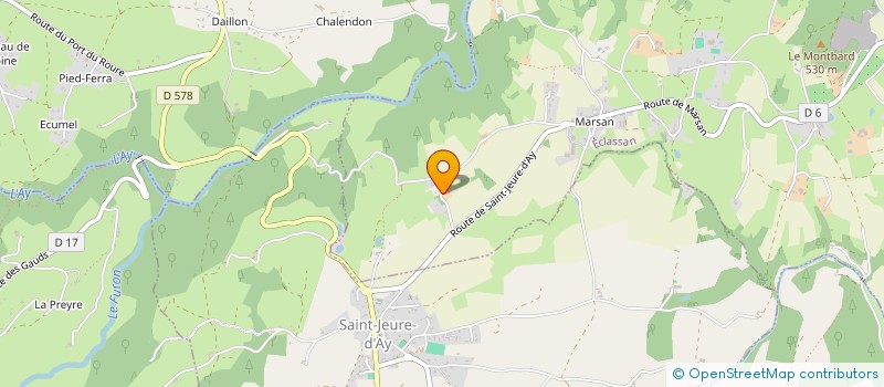 localisation de l'entreprise SYFRABER  ECLASSAN