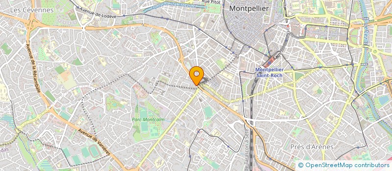 localisation de l'entreprise SYFREDO à MONTPELLIER