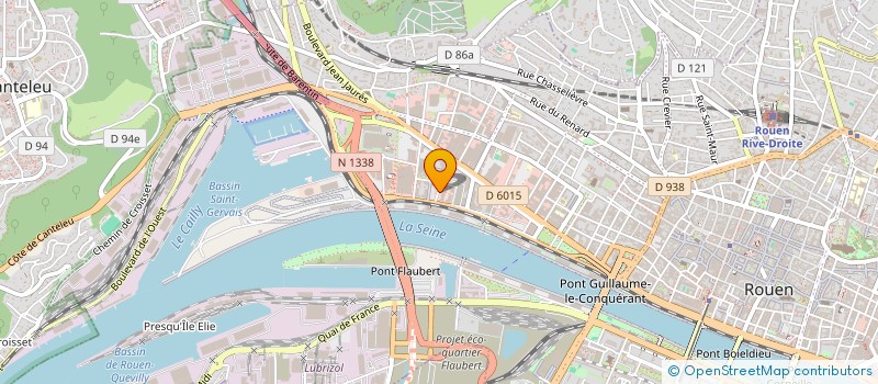 localisation de l'entreprise SYG-BIOTECH à ROUEN