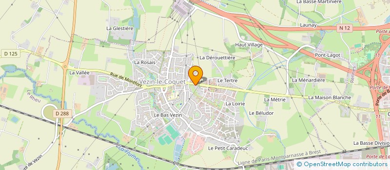 localisation de l'entreprise SYGA  VEZIN-LE-COQUET