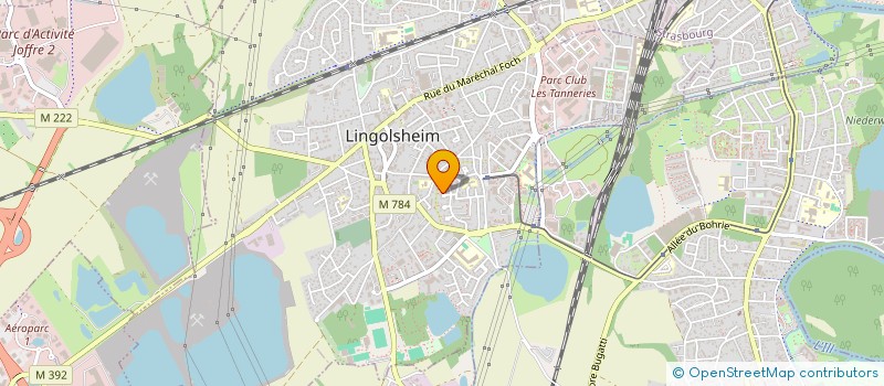 localisation de l'entreprise SYGAL  LINGOLSHEIM