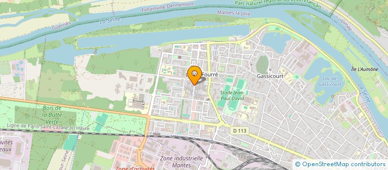 localisation de l'entreprise SYGECOM à MANTES-LA-JOLIE