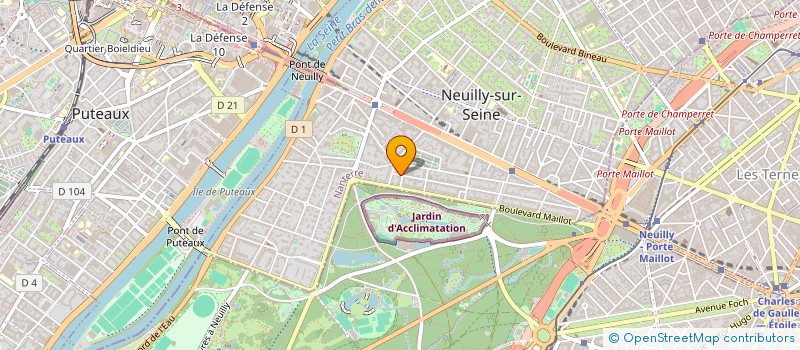localisation de l'entreprise SYGEOU à NEUILLY-SUR-SEINE