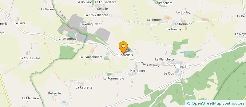 localisation de l'entreprise SYGEV à VILLEPAIL