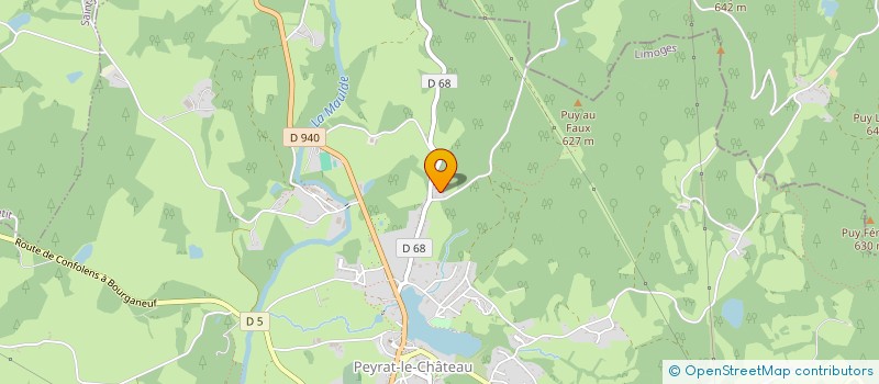 localisation de l'entreprise SYGIL  PEYRAT-LE-CHATEAU