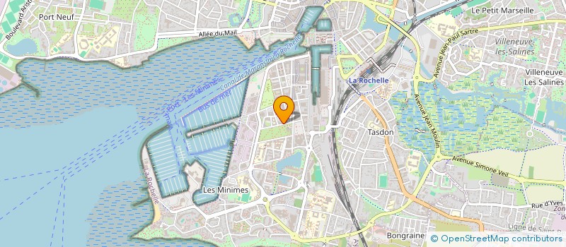 localisation de l'entreprise SYGMA à LA ROCHELLE