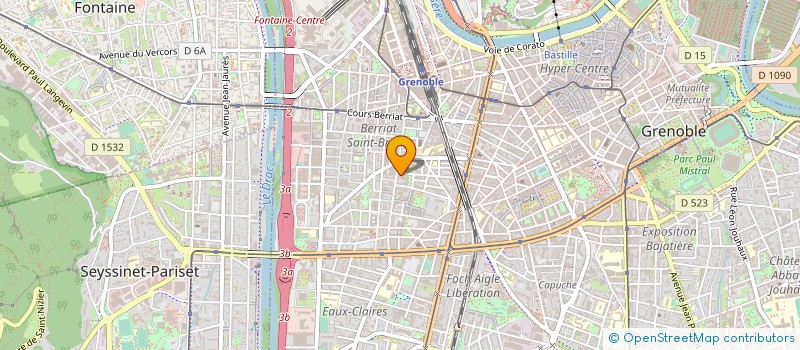 localisation de l'entreprise SYGMA à GRENOBLE