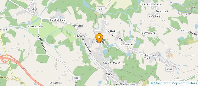 localisation de l'entreprise SYGMA  VEYRAC