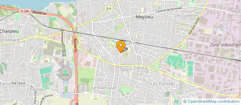 localisation de l'entreprise SYGMA  MEYZIEU