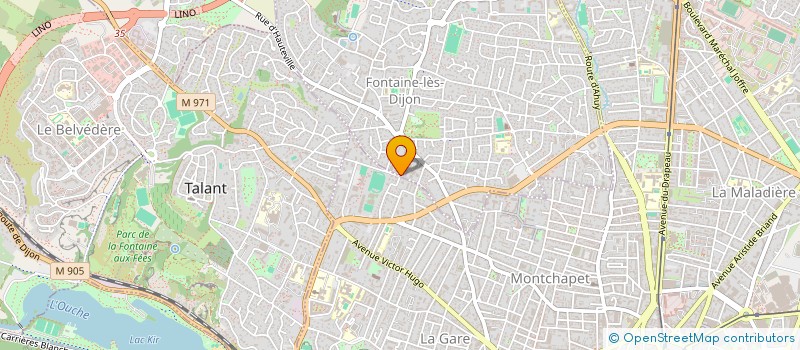 localisation de l'entreprise SYGMA  FONTAINE-LES-DIJON