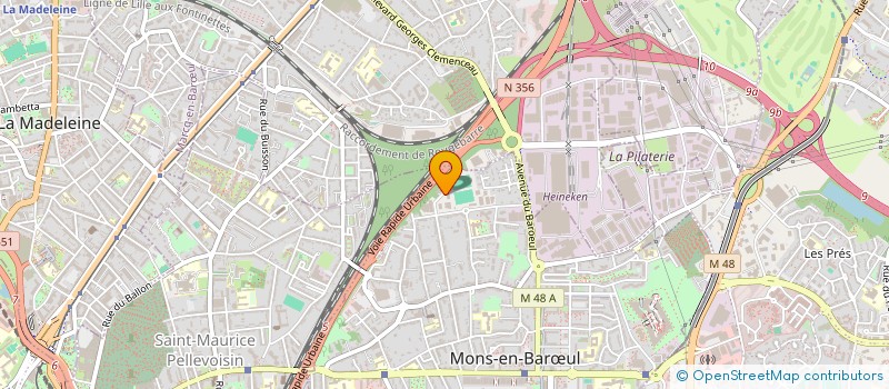 localisation de l'entreprise SYGMACONTROL  MONS-EN-BARUL