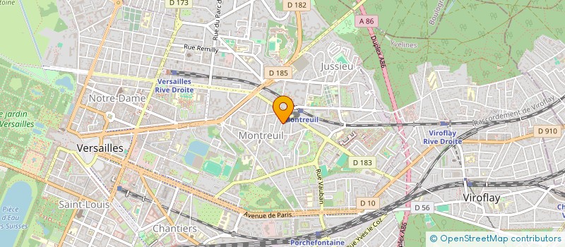 localisation de l'entreprise SYGMAPIERRE à VERSAILLES