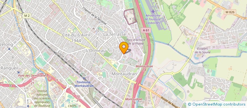 localisation de l'entreprise SYGNATURES à TOULOUSE