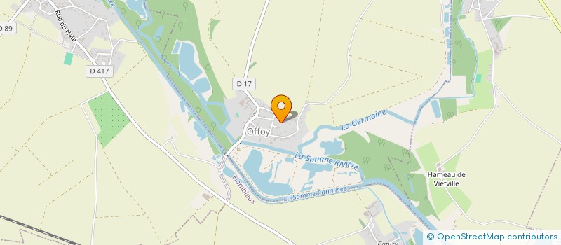 localisation de l'entreprise SYGUAL  OFFOY