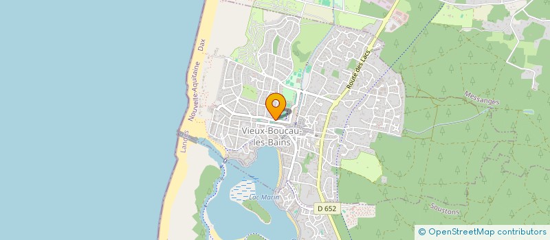 localisation de l'entreprise SYGUI  VIEUX-BOUCAU-LES-BAINS