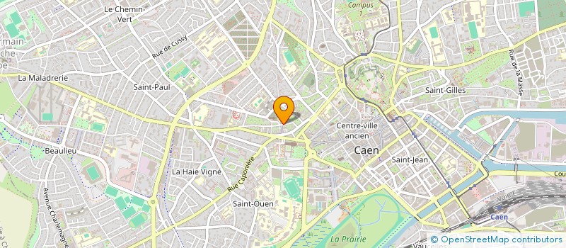 localisation de l'entreprise SYGUILAS à CAEN