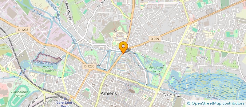 localisation de l'entreprise SYH à AMIENS