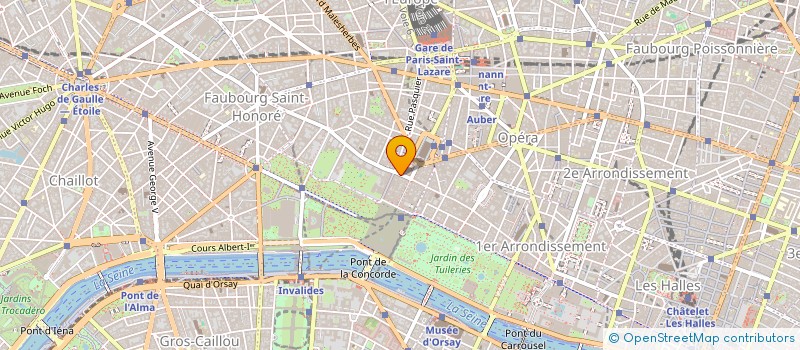 localisation de l'entreprise SYH COMPANY SC  PARIS