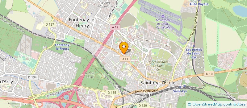 localisation de l'entreprise SYHAM à SAINT-CYR-L'ECOLE