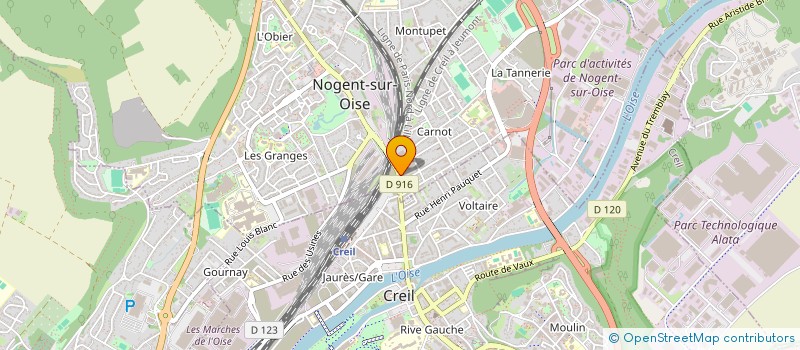 localisation de l'entreprise SYI ACADEMY  NOGENT-SUR-OISE