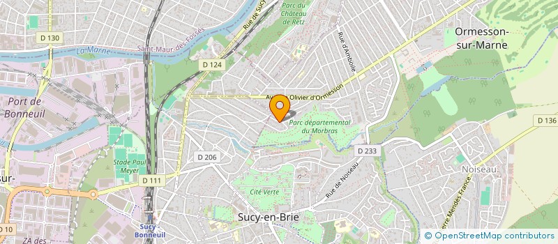 localisation de l'entreprise SYIAGE à ORMESSON-SUR-MARNE