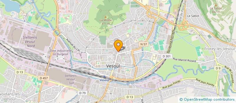 localisation de l'entreprise SYJAL SARL à VESOUL