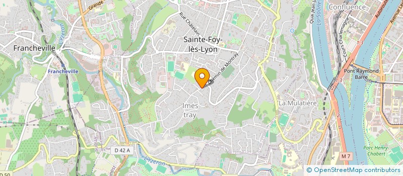 localisation de l'entreprise SYJAME  SAINTE-FOY-LES-LYON