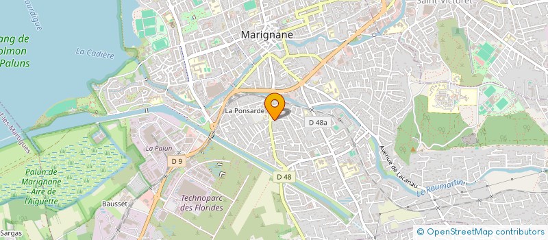 localisation de l'entreprise SYJEAN  MARIGNANE
