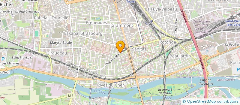 localisation de l'entreprise SYJEMA  TOURS