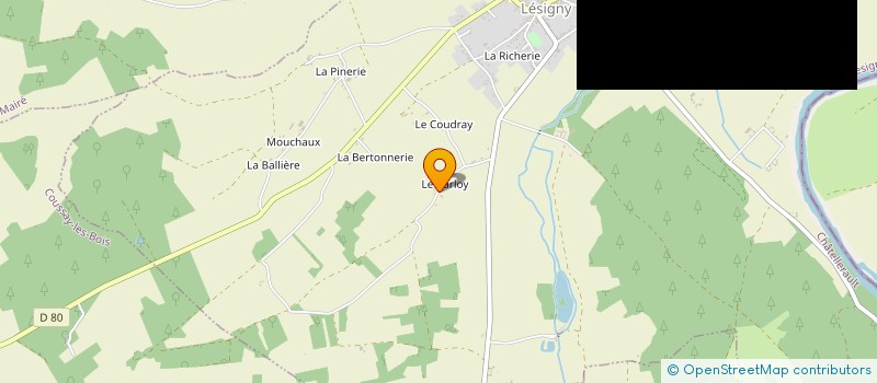 localisation de l'entreprise SYJNOCA  LESIGNY