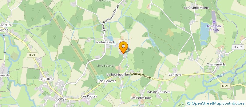 localisation de l'entreprise SYJODASAN  SAGY